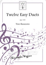 Twelve Easy Duets Op.141 (Two Bassoons)